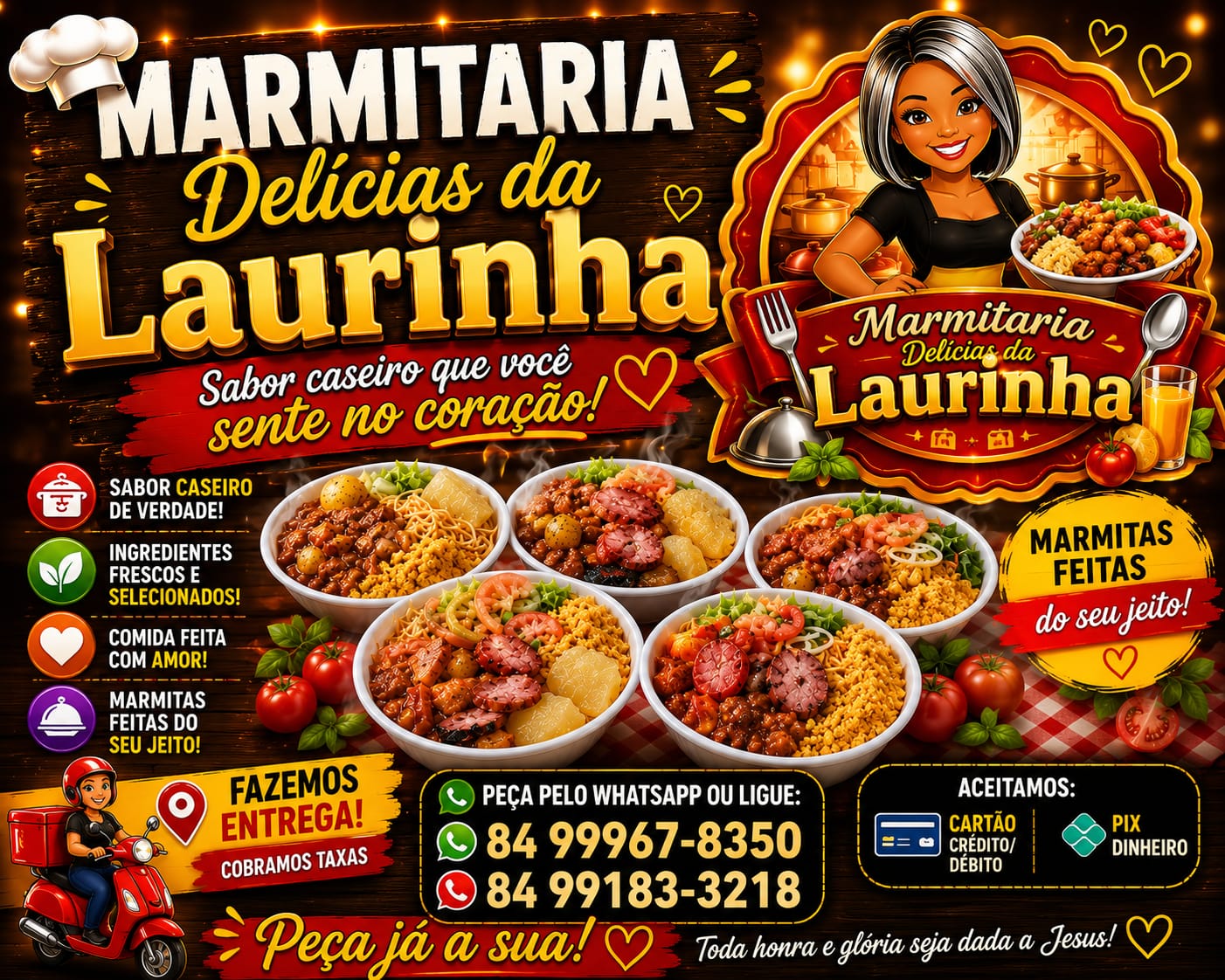 Marmitria delicias da laurinha