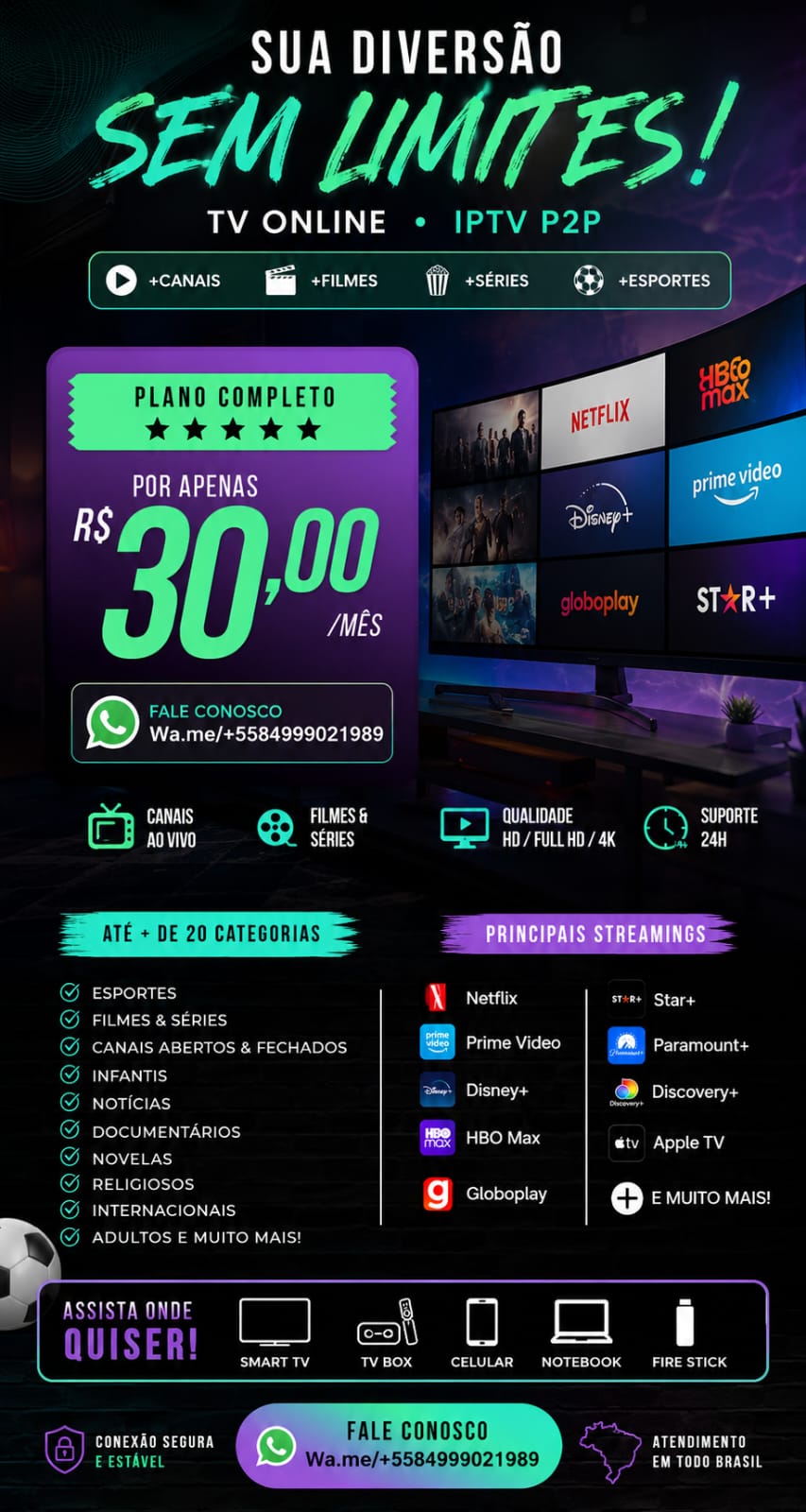 Oz play TV digital