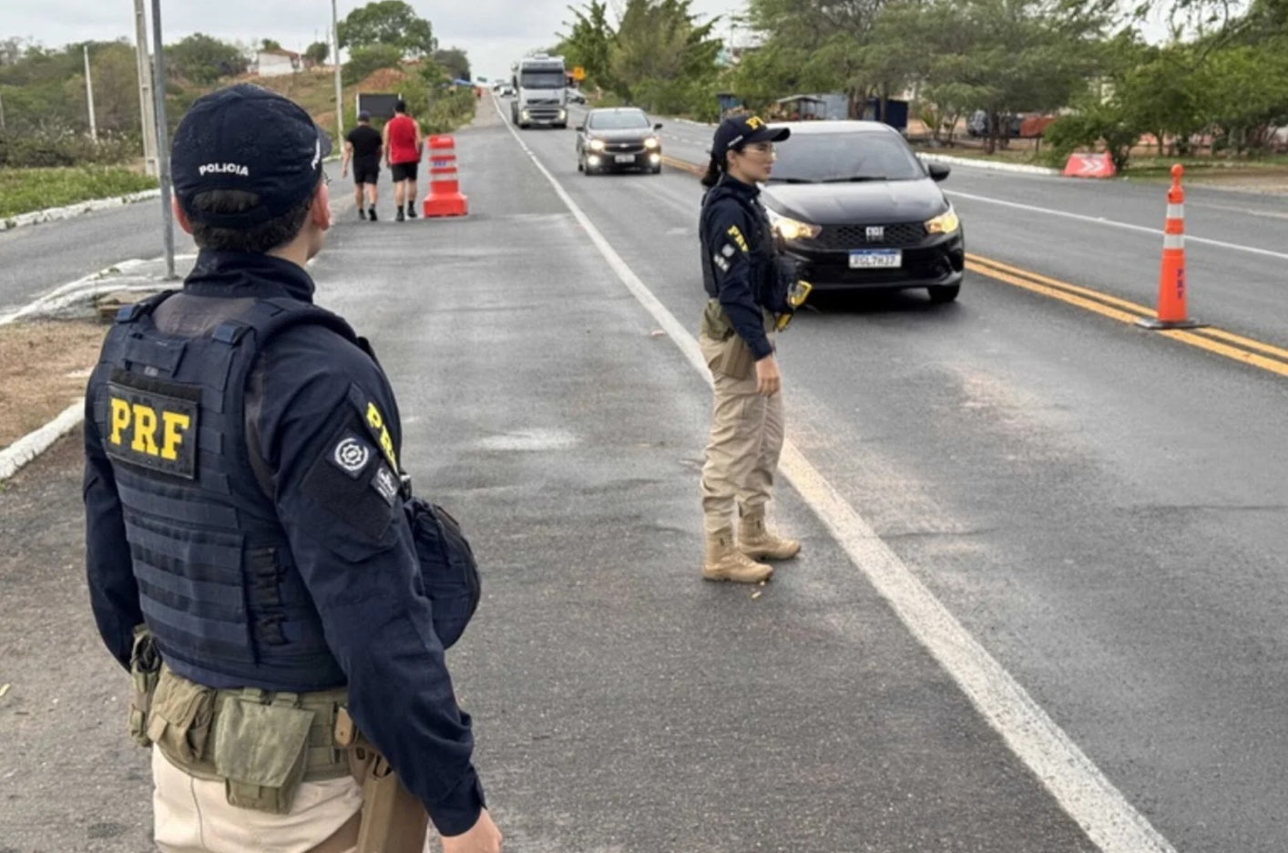 A Polícia Rodoviária Federal (PRF)