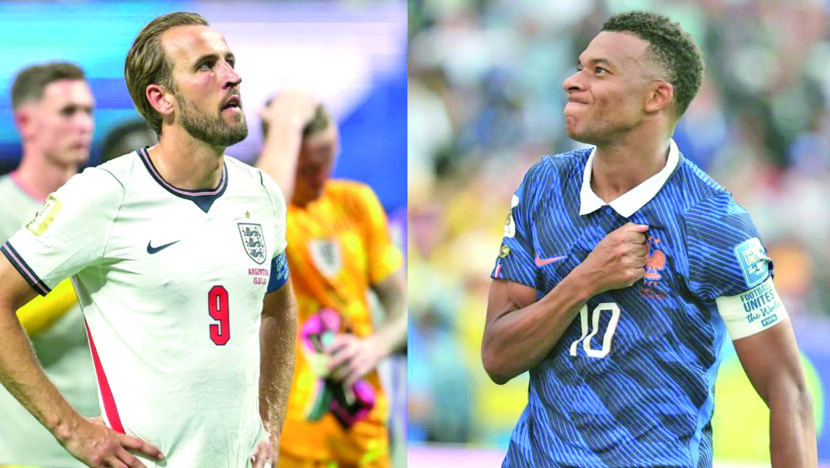 França e Inglaterra disputam o terceiro lugar