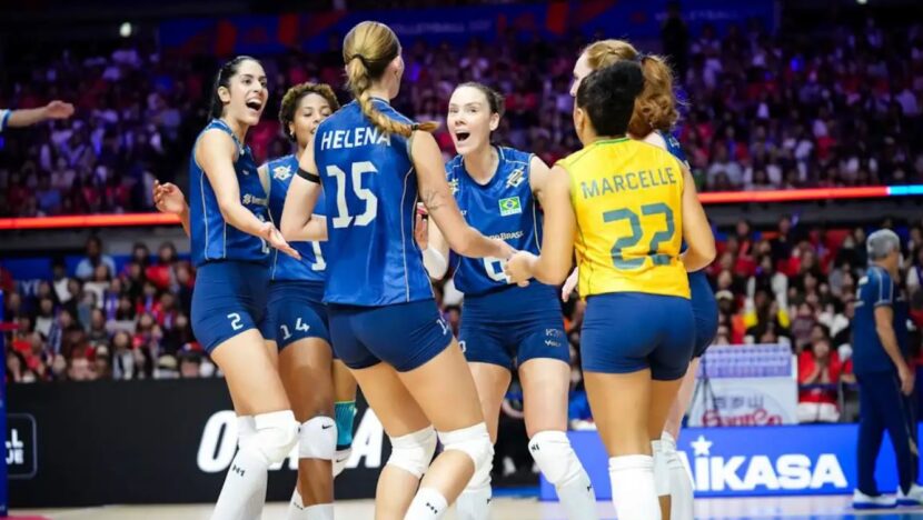 Brasil inicia mata-mata da Liga das Nações de vôlei