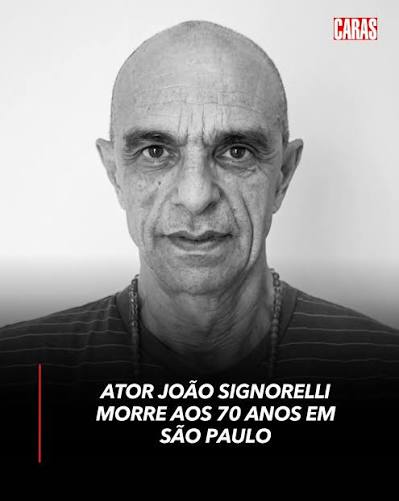 Morre João Signorelli, ator de “Caminho das Índias”, aos 69 anos