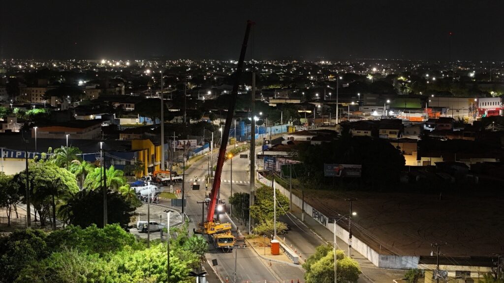 Obras de linha de transmissão na Zona Norte de Natal chegam a 60%