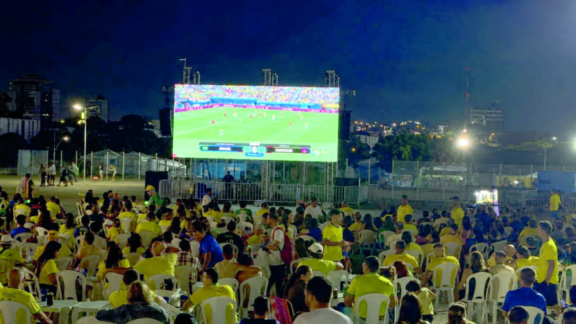 São João de Natal na Arena terá área com transmissão do jogo da Seleção