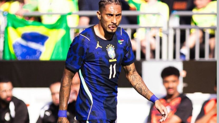  Seleção Raphinha tem lesão na coxa confirmada e inicia tratamento na Seleção Brasileira