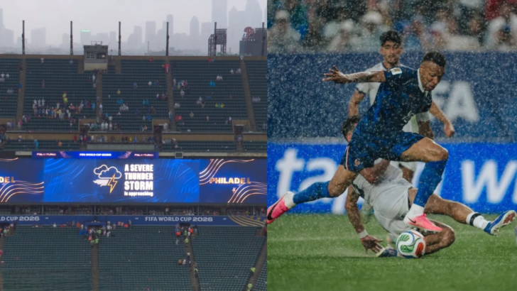 Jogo entre França e Iraque é suspenso por chuva e aplica protocolo climático inédito na Copa
